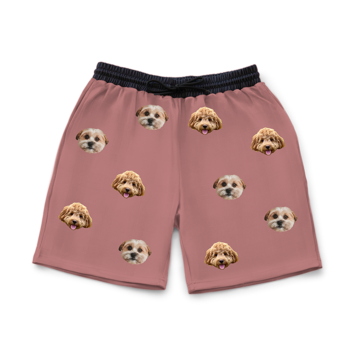 Custom Pet Face Sweatshorts